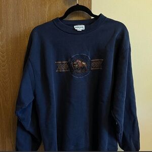 Winona Bison Crewneck Sweatshirt